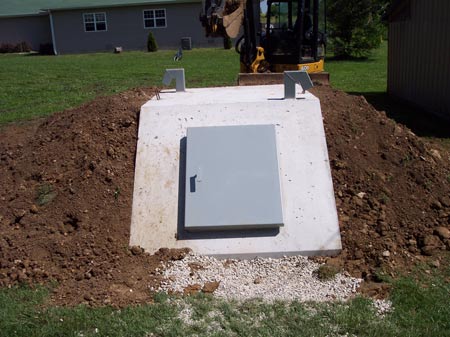 Above and In Ground Storm Shelters - Del Zotto Precast Concrete